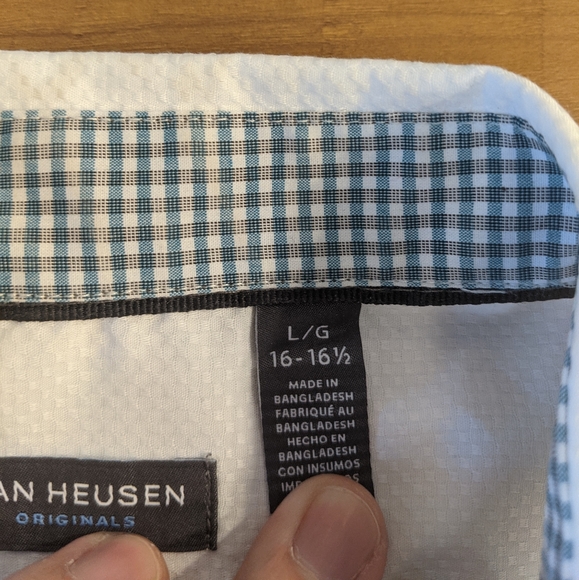 Men's Dress Shirt - White - Picture 2 of 4